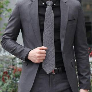 Jas Abu 027/Blazer Jas Abu lis Hitam formal/Jas Wedding,Wisuda, Kantoran