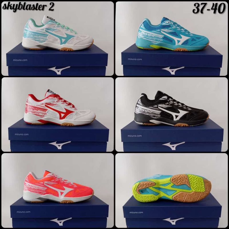 Sepatu Volli Cantik Keren Terlaris Sepatu Mizuno Sky Blaster2 Cewek
