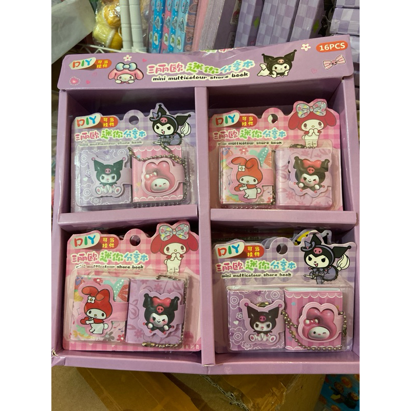 

Mini Book Sanrio / Lotso / Gantungan Kunci Mini Book