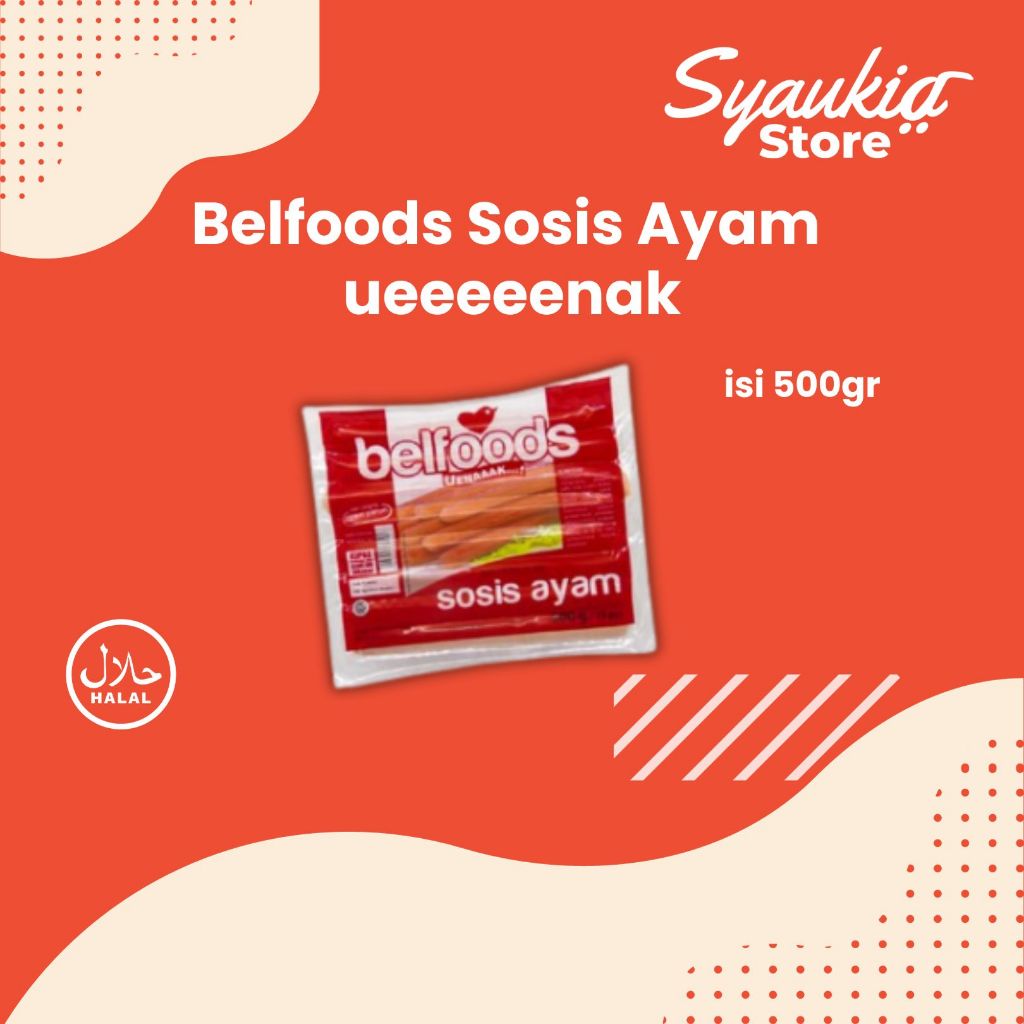 

Belfoods Sosis Ayam 500gr ueeeeenak