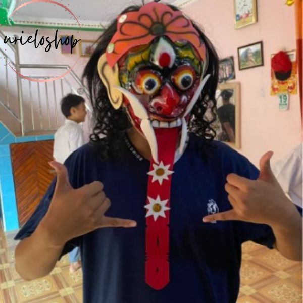 [ COD ] Topeng Leak Bali Rambut Panjang | Rangda Bali | Jaranan Monster Hantu Bali