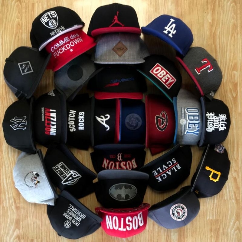 Topi second original mlb new era nba rvca