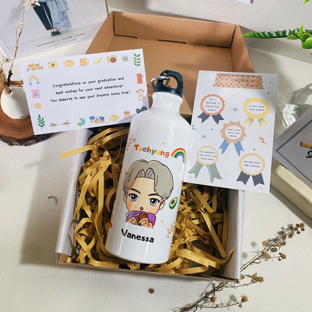 

Original Tumbler KPOP / Hampers Tumbler KPOP Custom / Hampers Wisuda / Kado Ulang Tahun by Gifttale 