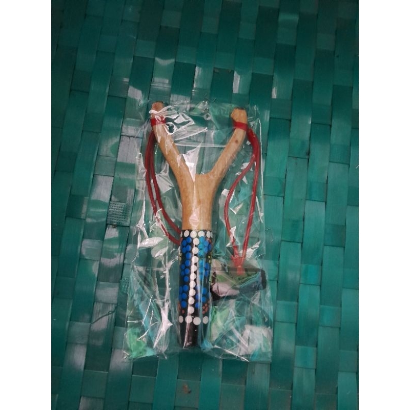 Ketapel mainan ana plinteng kayu halus murah motif bagus keren berkualitas