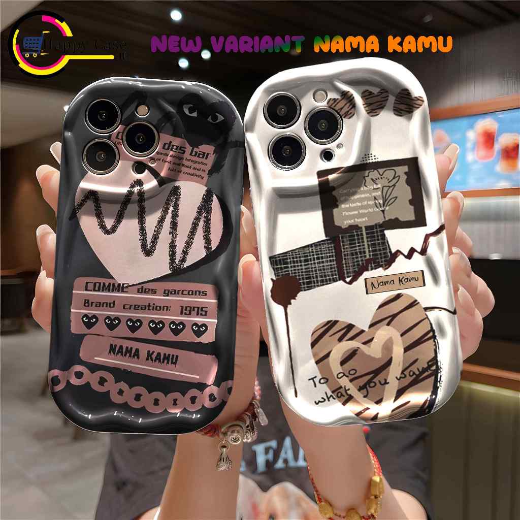 SOFTCASE CASE CASING  MELTING CUSTOM REQUEST NAMA AESTHETIC UNTUK VIVO Y02 Y02S Y12 Y12S Y15 Y15S Y1