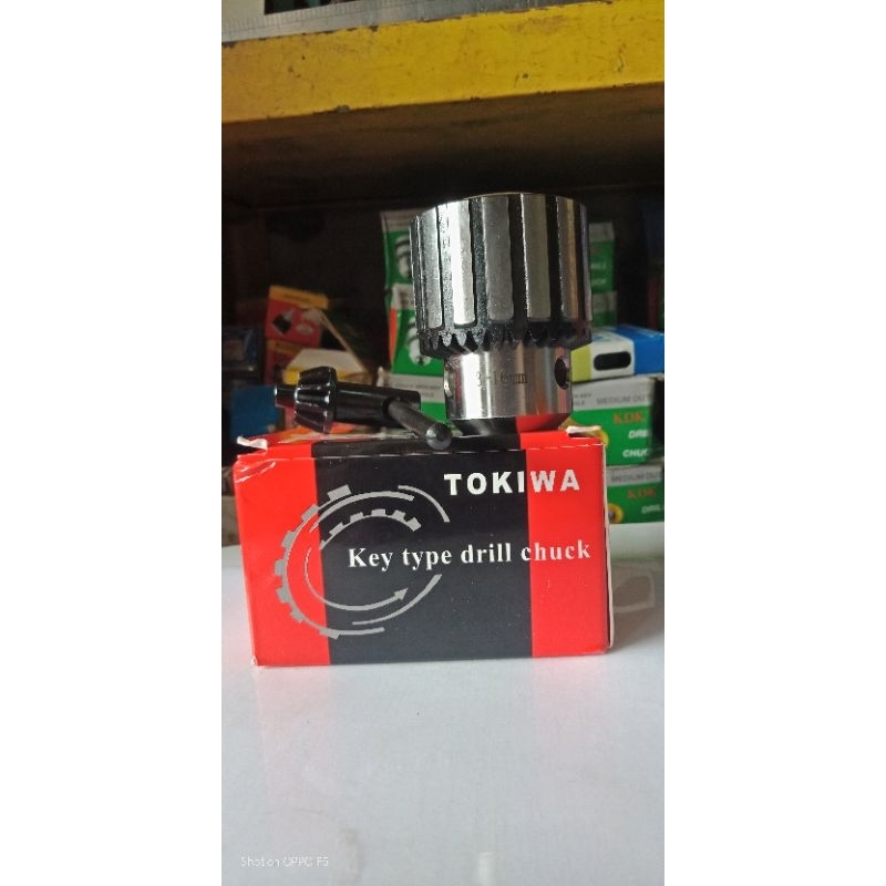 KEPALA BOR / CHUCK BOR 16 MM JT6 / MT6 TOKIWA FOR MESIN BOR 13 MM - 16 MM