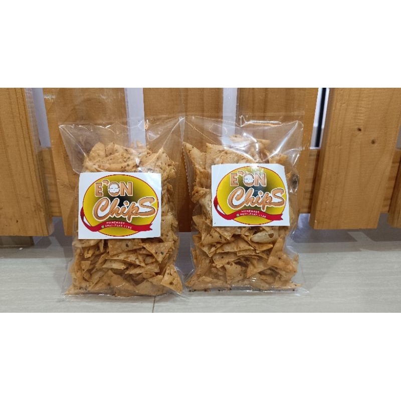 

KrupukPangsitEonChips150grKrupangHomemade150gr