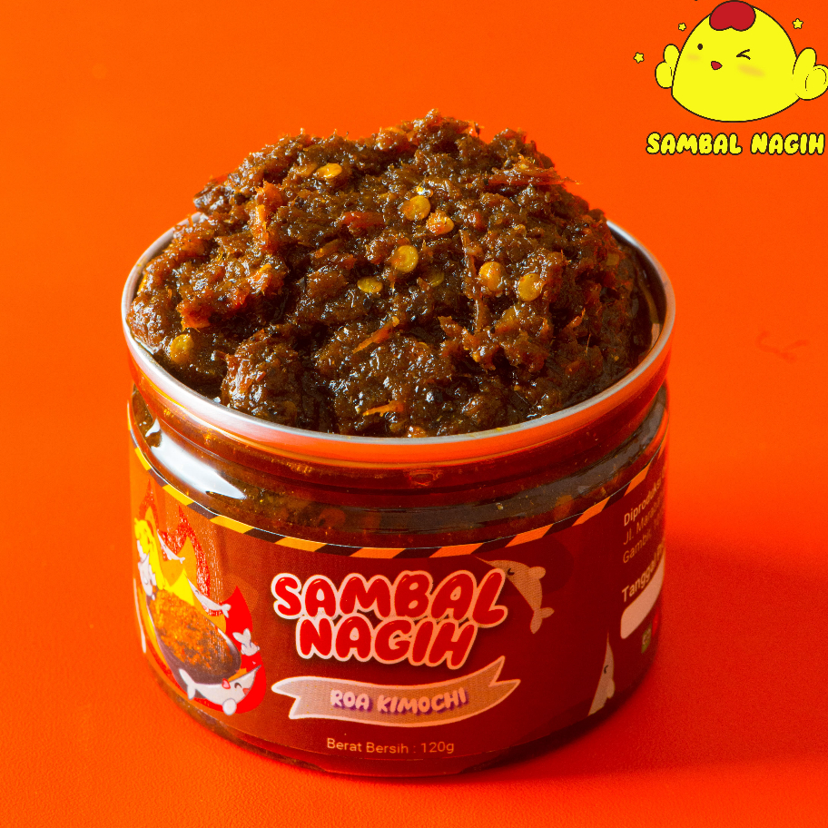 

Laris Sambal Nagih - Sambal ikan ROA Khas Manado Toples