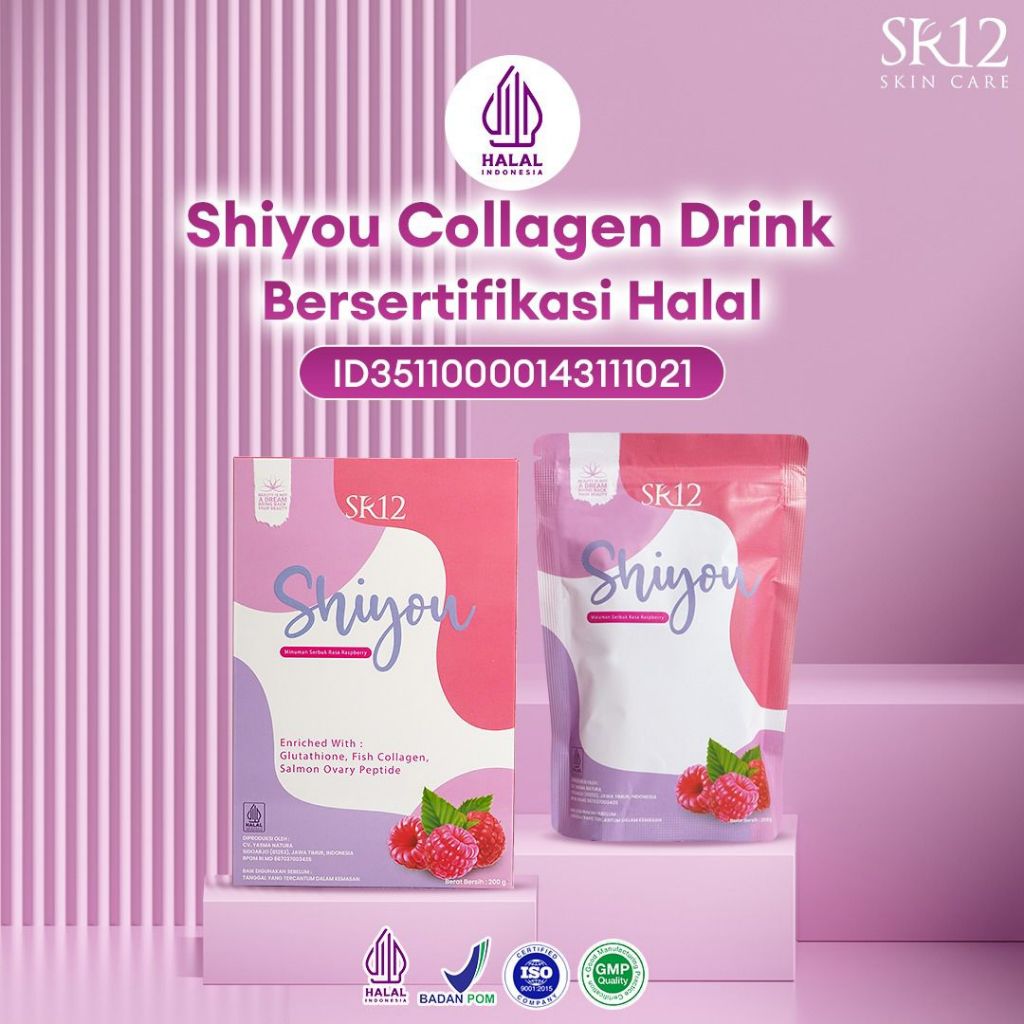 SHIYOU COLLAGEN DRINK / MINUMAN KOLAGEN / HALAL DAN BPOM / AMAN BUMIL BUSUI / MERAWAT KULIT, RAMBUT,