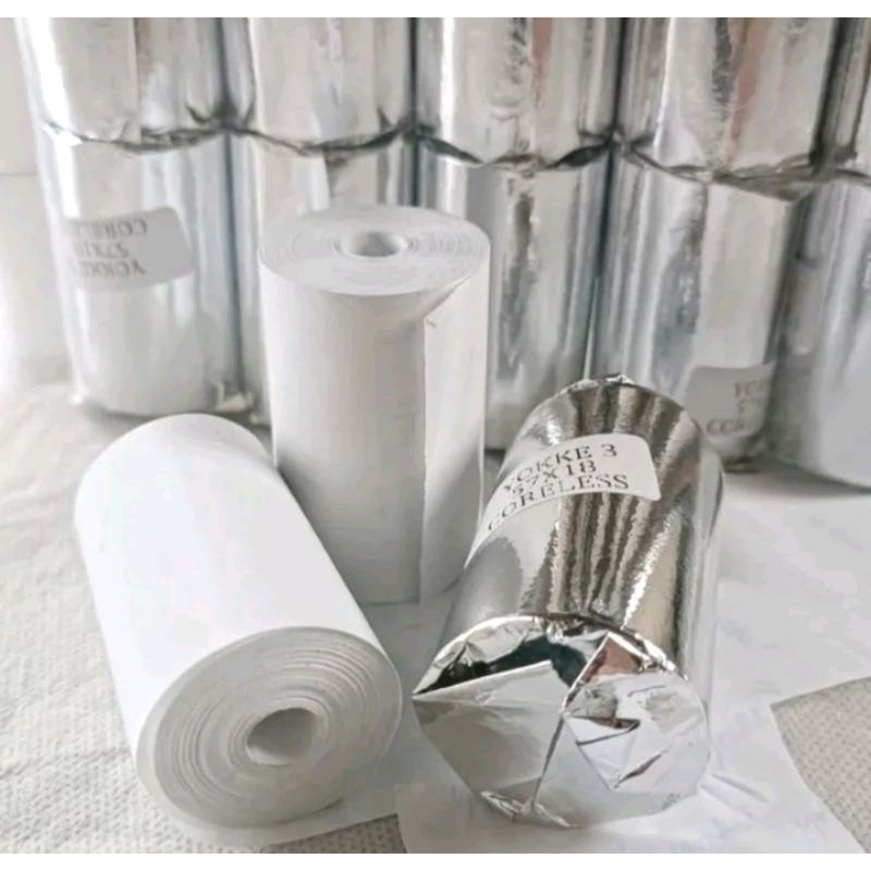 

10pcs kertas struk thermal 58x40mm/ptinter 58mm