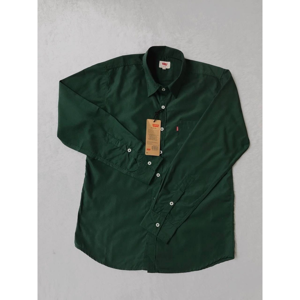 Kemeja Pria Casual Ala Korea Kemeja Polos Kemeja Pria Lengan Panjang Kemeja Pria Trendy