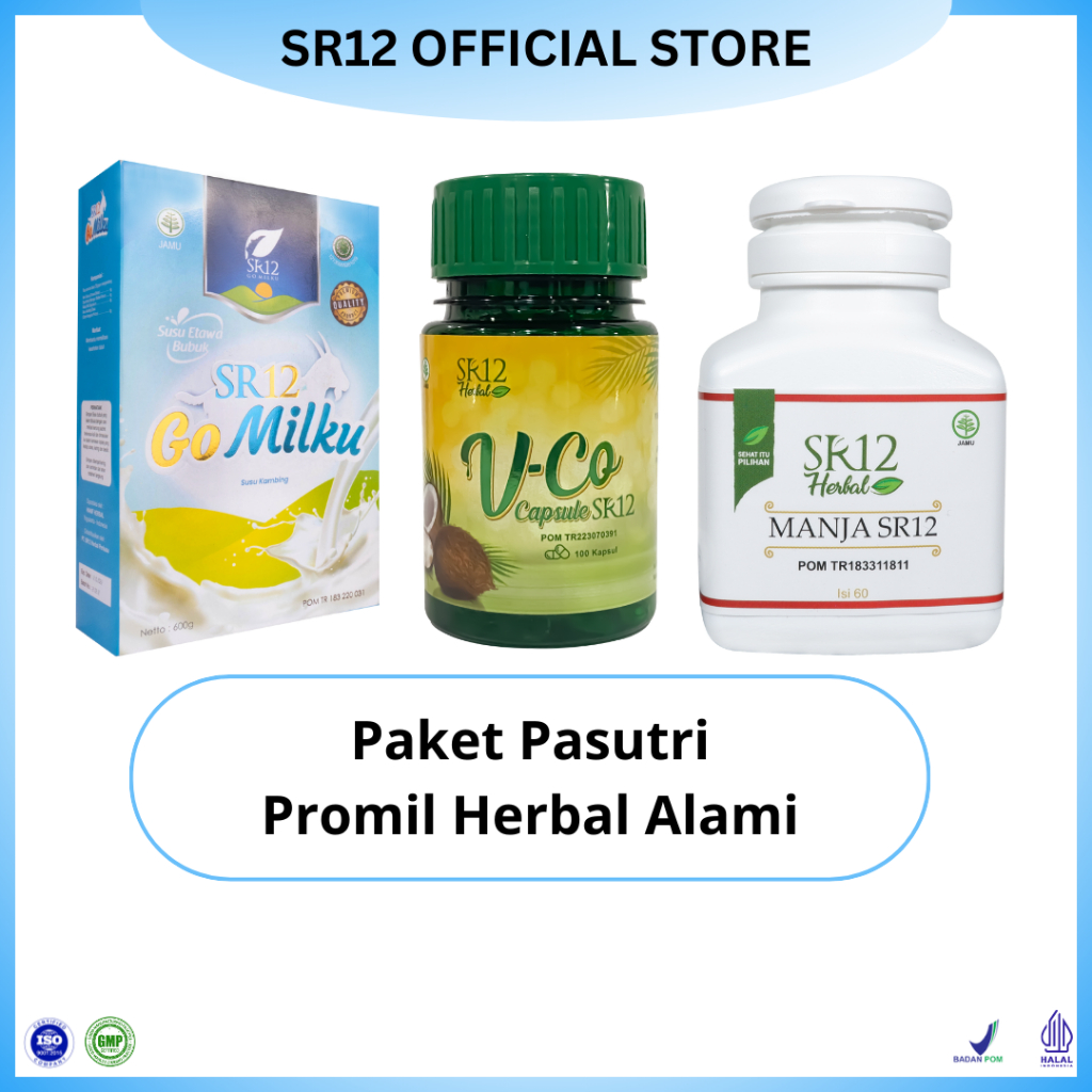 

PAKET PROMIL SUAMI ISTRI SR12 LENGKAP AMPUH CEPAT HAMIL HERBAL