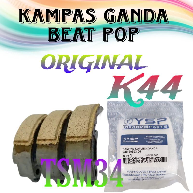ORIGINAL KAMPAS KOPLING GANDA BEAT FI ESP 2015-2019 / BEAT POP / VARIO 110 FI LED / BEAT STREET ( K4