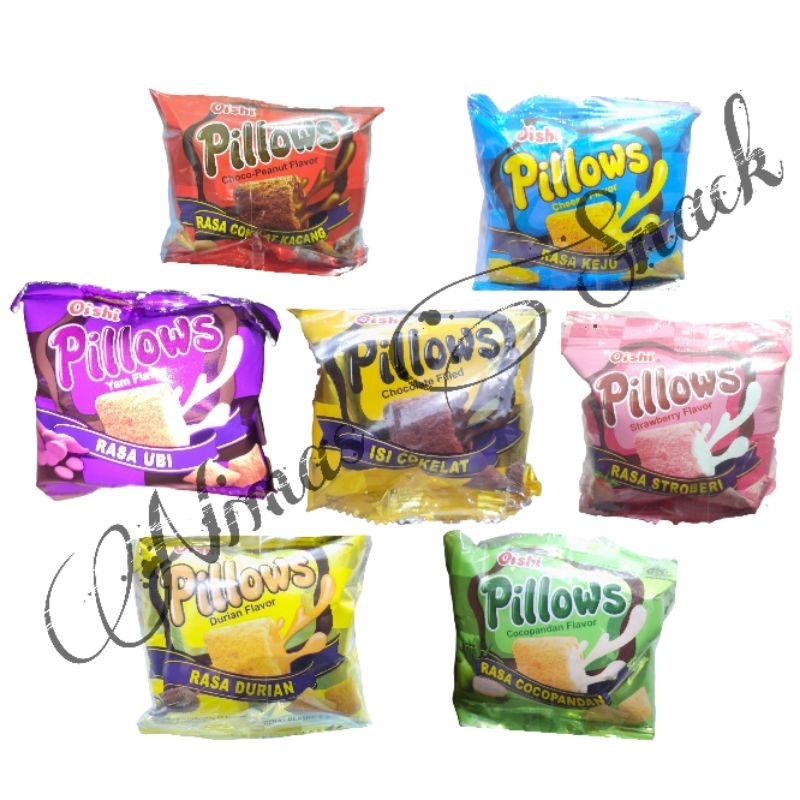 

Snack Oishi Pillows 1 Renceng 10 pcs