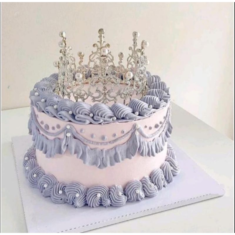 

Crown cake birthday d16 bisa dadakan