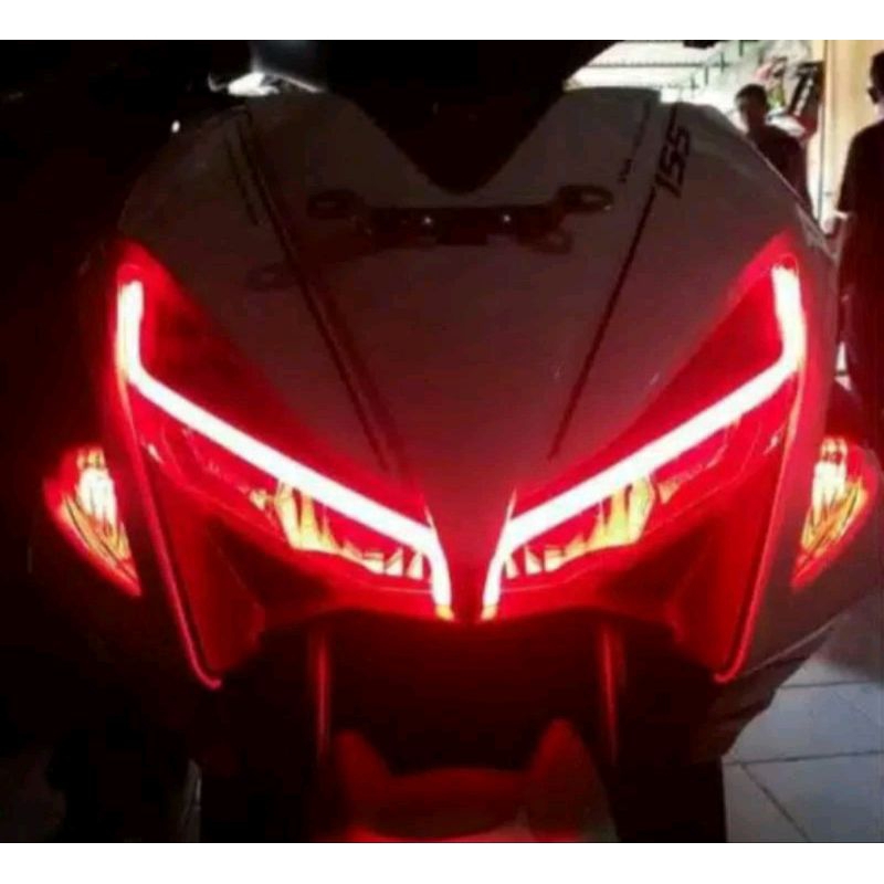PAKET LAMPU ALIS AEROX NEW & OLD BONUS SAKLAR DAN DEVIL EYES PREMIUM