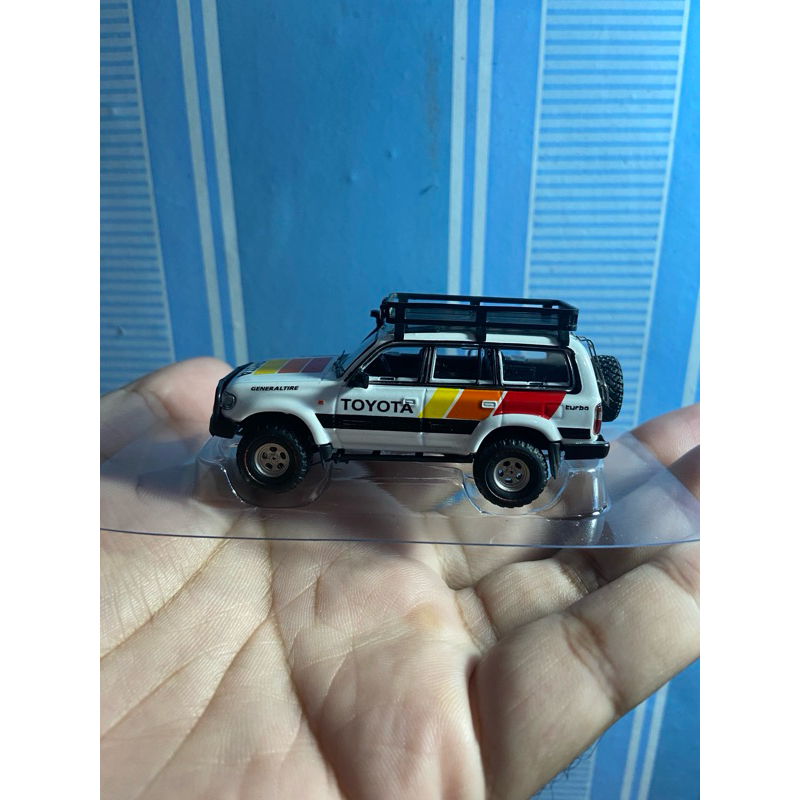 GCD Toyota Land Cruiser 80 LC80 White Putih Roof Rack