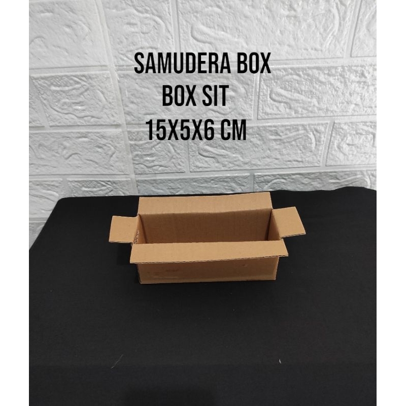 

kardus karton box uk 15x5x6 cm ST singgle wall polos