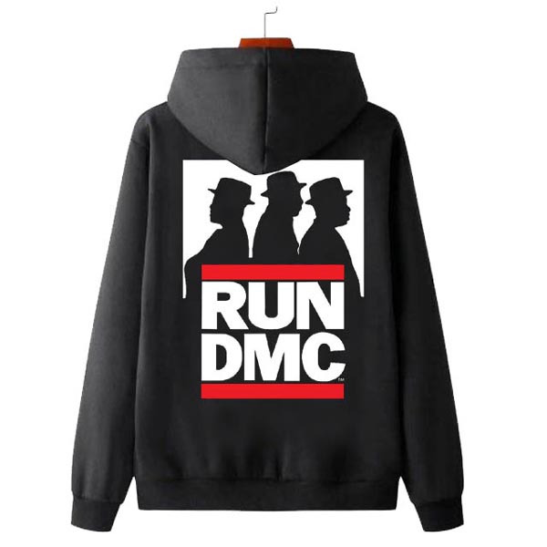 Run DMC Hoodie Bahan Cotton Fleece | Pullover & Zipper Hoodie