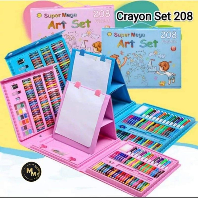 

Crayon jumbo isi 208Pcs