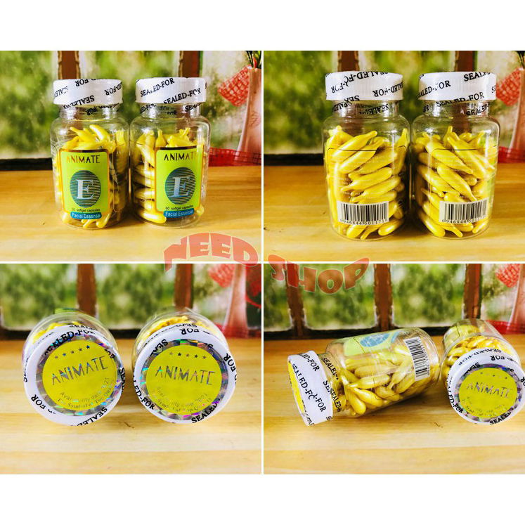 Terlaris SERUM ANIMATE WAJAH ANIMATE SERUM / VITAMIN ANIMATE / VITAMIN E isi 60