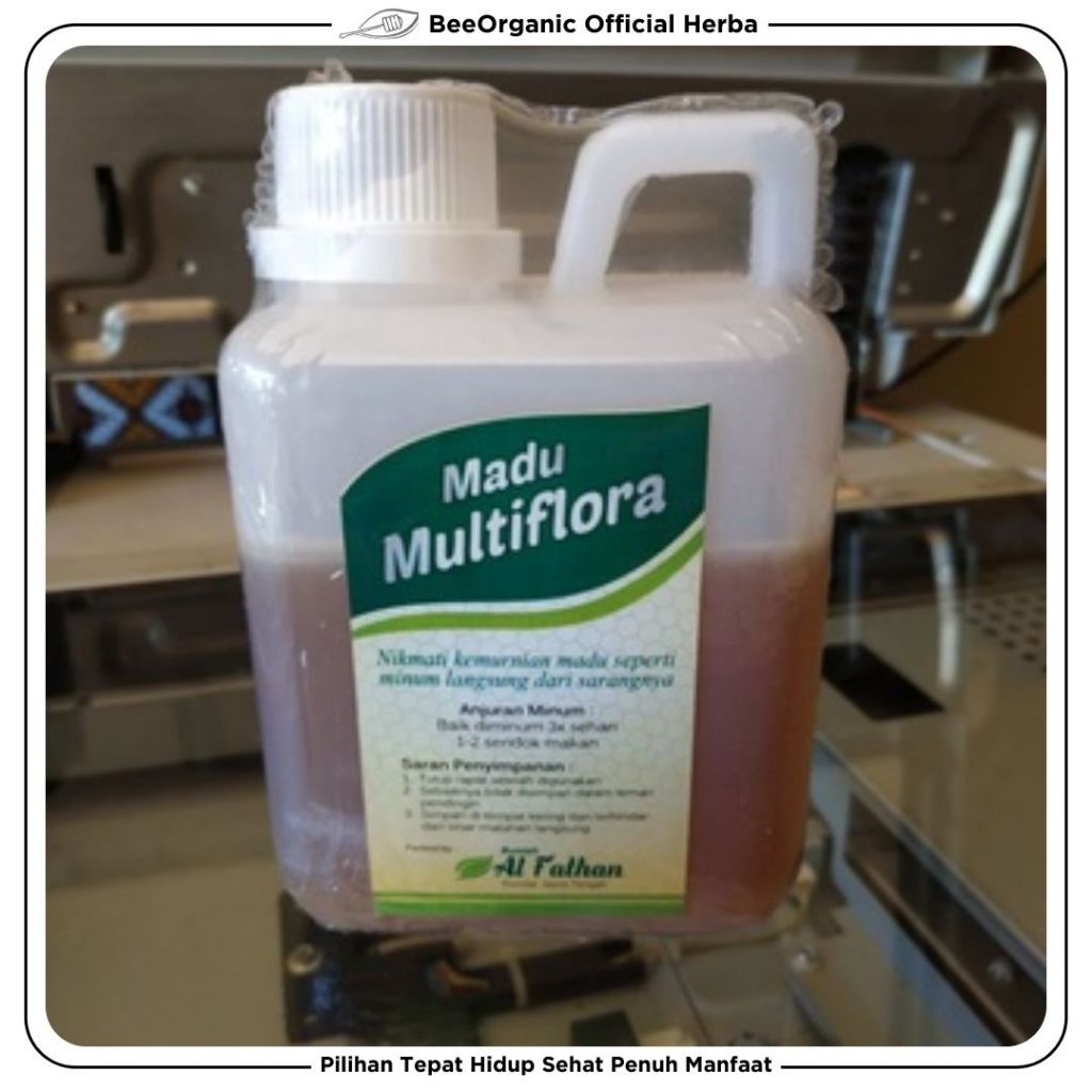 

[Ori•Organik] Madu Multiflora 500gr | Asli Madu Murni by Al Fathan