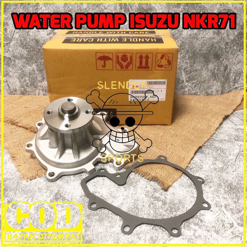 WATER PUMP ISUZU NKR71 - POMPA AIR ISUZU NKR71 - WATER PUMP NKR71