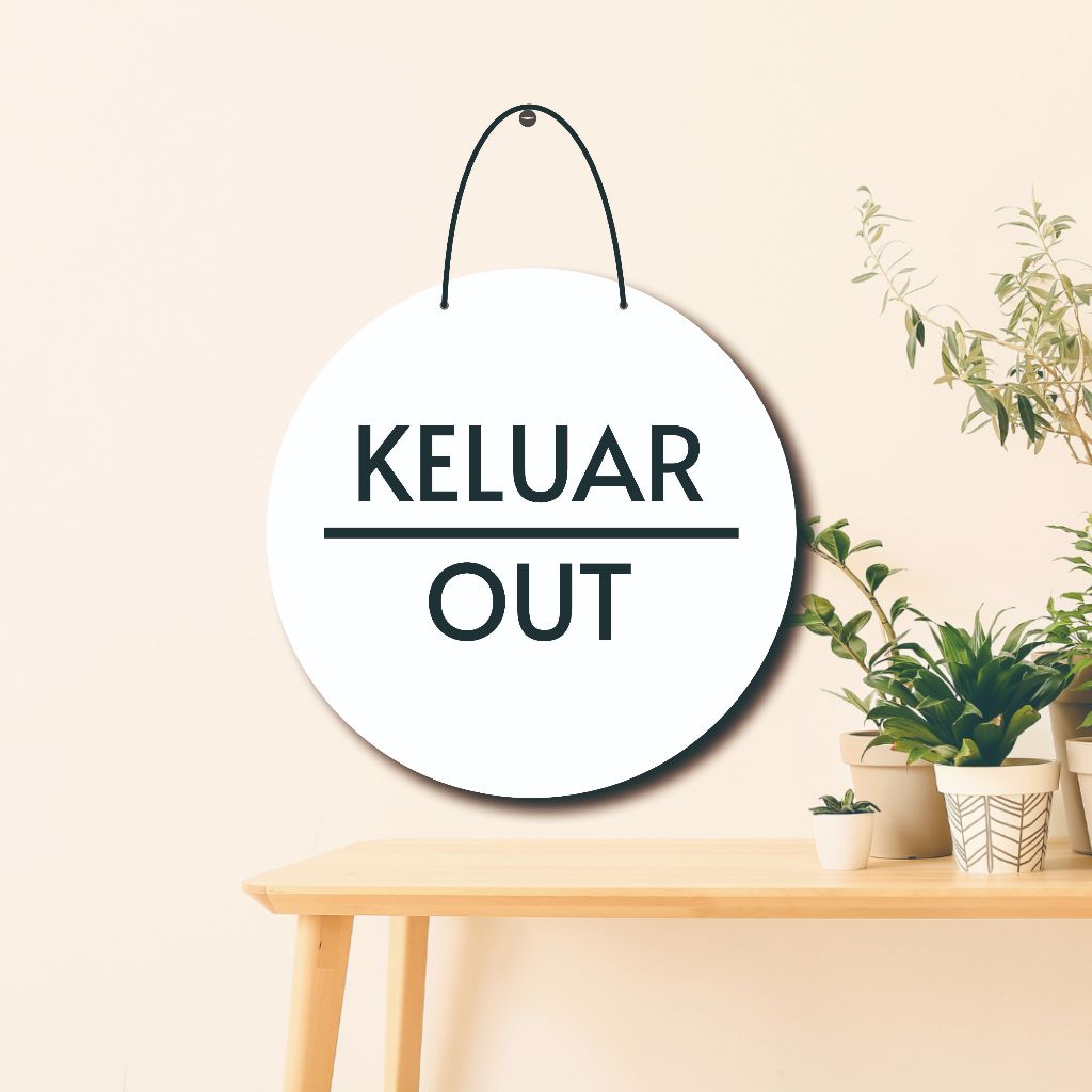 TULISAN AKRILIK KELUAR / TULISAN OUT KACA CANTOLAN AKRILIK PRINT UV