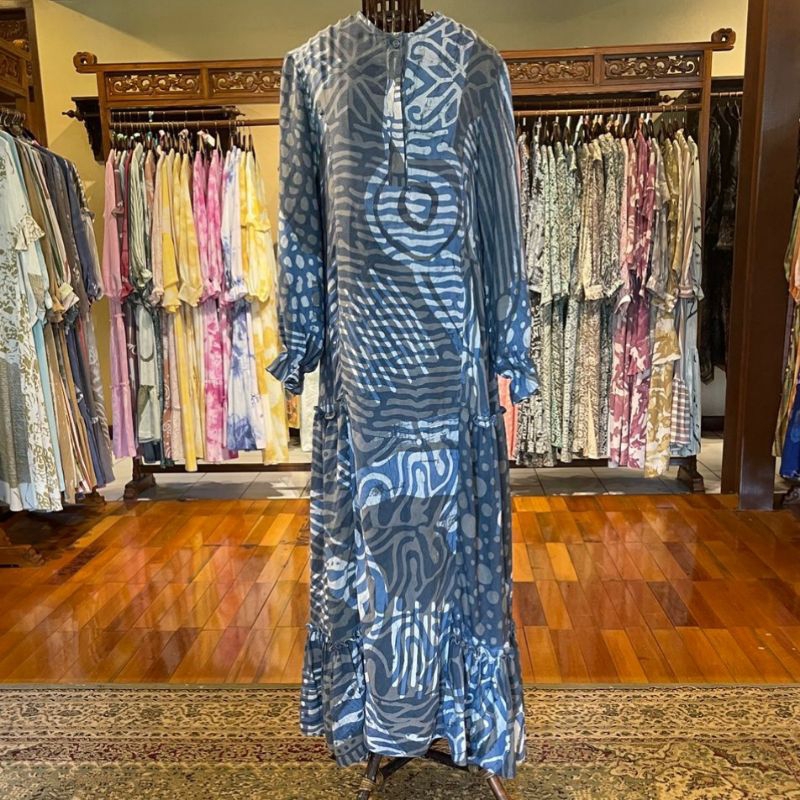 Caroline Dress by Dian Pelangi ORIGINAL Busana Muslim Baju Maxi Gamis Kaftan Abaya Gaun Outfit Busui