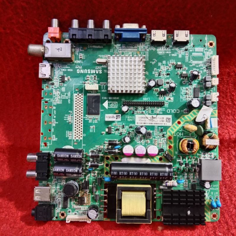 MB TV LED SAMSUNG UA43K5002AK SECOND - MAINBOARD MOTHERBOARD MENBOARD MOBO BOARD MODUL KOMPONEN ELEK
