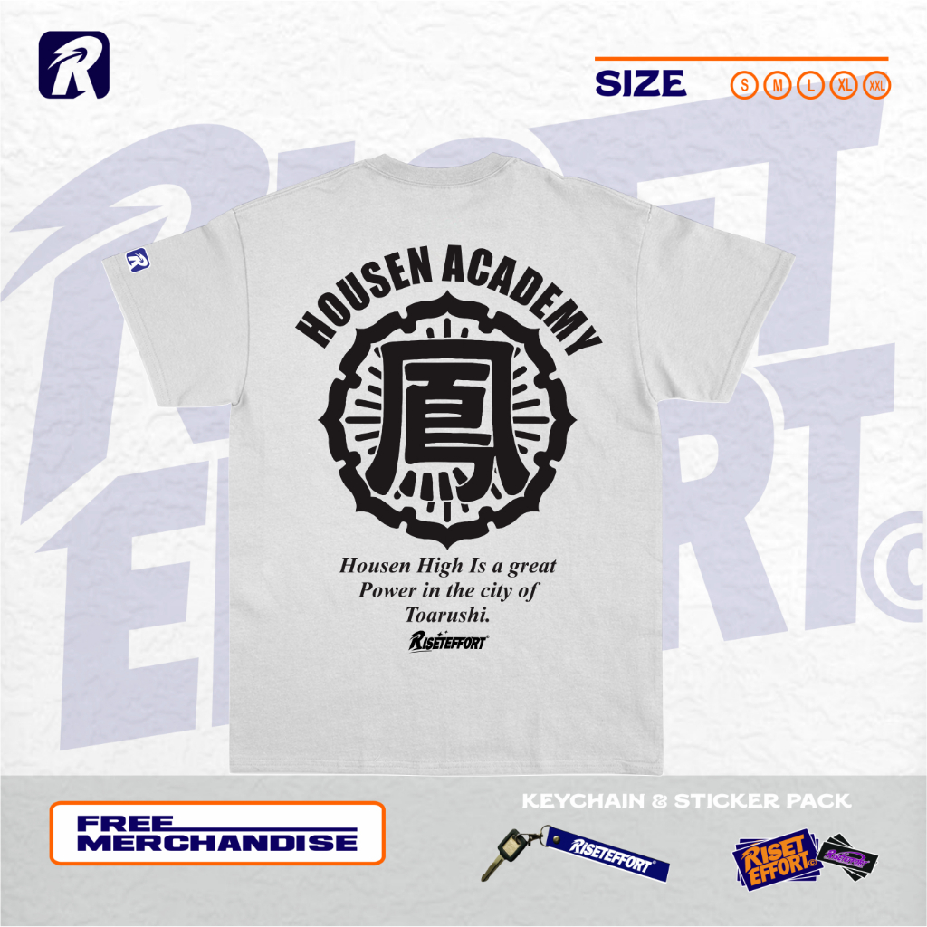 Kaos High and low Housen academy japan streetwear sachio ueda