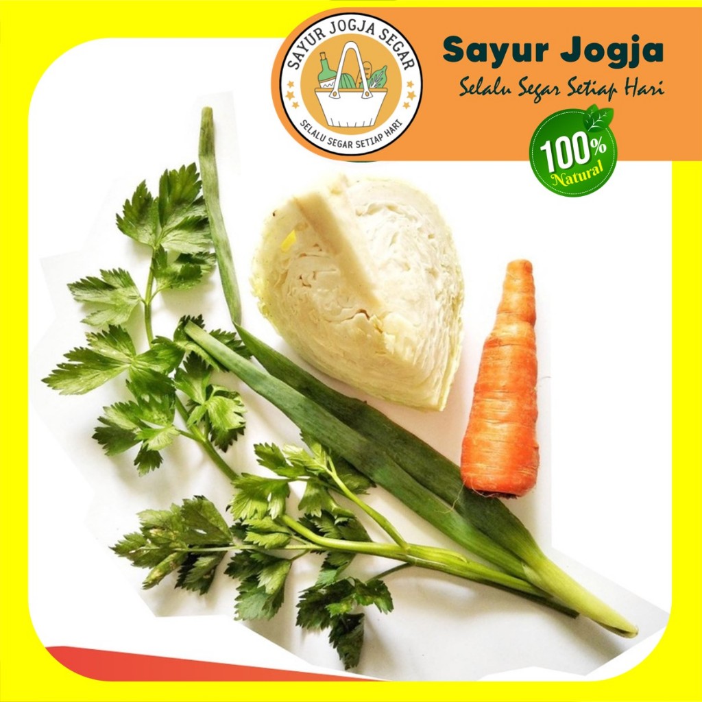 

Paket Sayur SOP per bungkus - Sayur Jogja