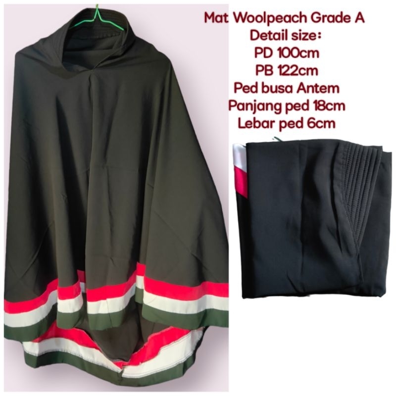 Kerudung bergo palestina preloved | bergo ped antem preloved