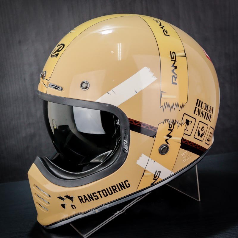 HELM JPX JP SIGNATURE HUMAN INSIDE RANS SE CAPUCCINO GLOSS