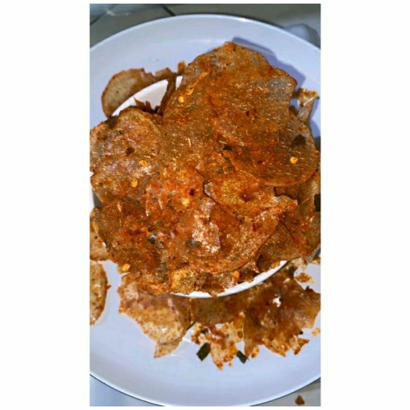 

Keripik Kaca pedas daun jeruk 100 gr