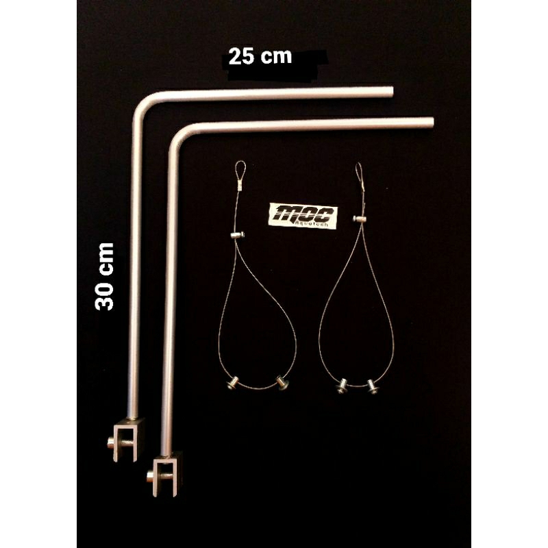 STAND TIANG LAMPU GANTUNG AQUASCAPE / DUDUKAN LAMPU LED HPL AQUASCAPE