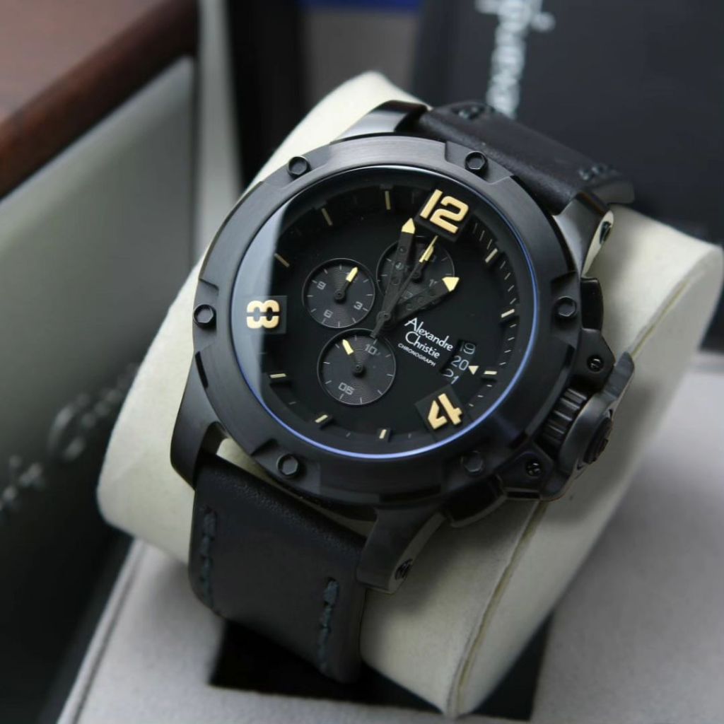 Alexandre christie pria original AC 6295 MC original garansi resmi 1tahun jam tangan  terbaru