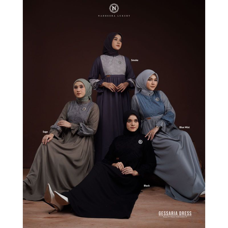 Dress Sultan✅NEW✅GESSARIA dress by Nadheera Luxury✅