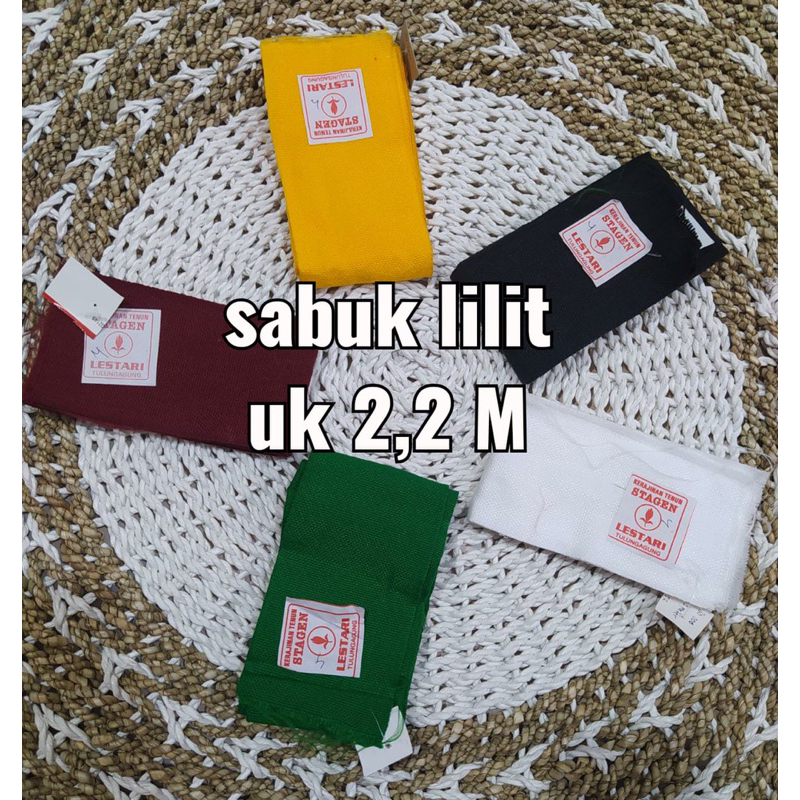 sabuk lilit//sabuk stagen