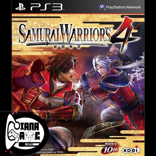 Dvd game ps3 Samurai warrior 4 pkg - hen cfw