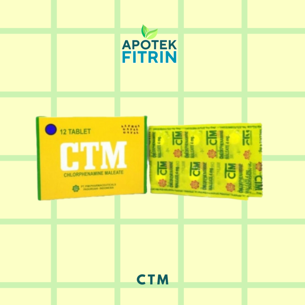 CTM 4 MG STRIP 12 TABLET