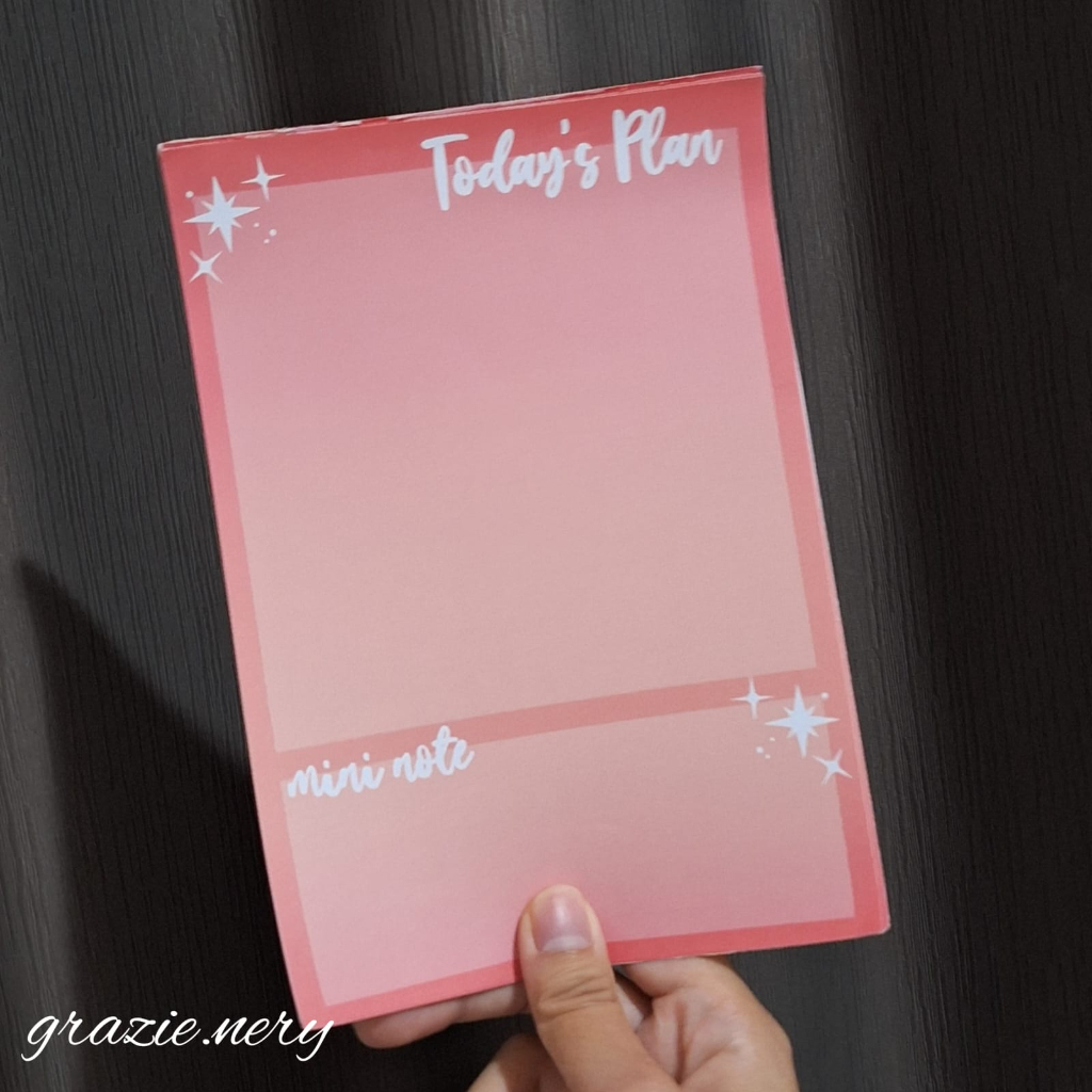 

PRE ORDER - PLANNER PAD PAPER A5