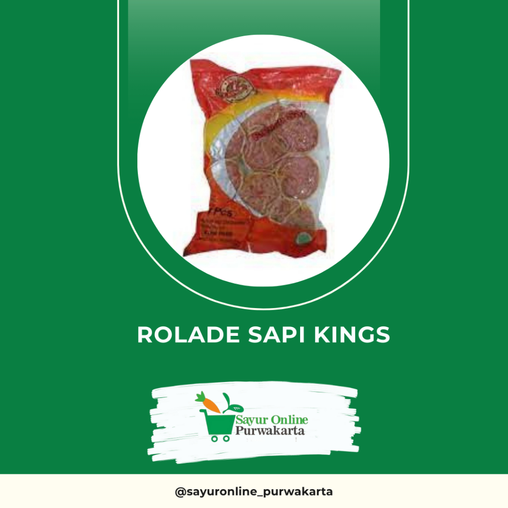 

Rolade Sapi Kings isi 9 - Sayur Online Purwakarta