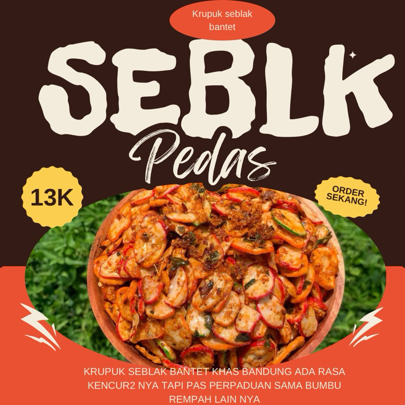 

keupuk Seblak bantet