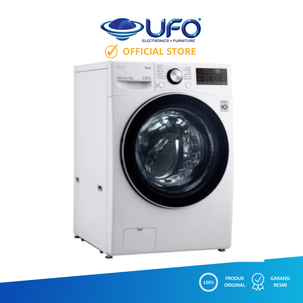 LG MESIN CUCI FRONT LOADING 9 KG FV1209S5WN 9kg