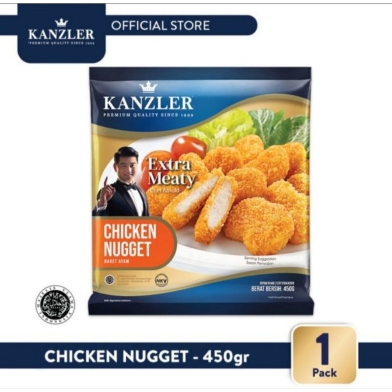 

Kanzler Nugget Premium 450gram