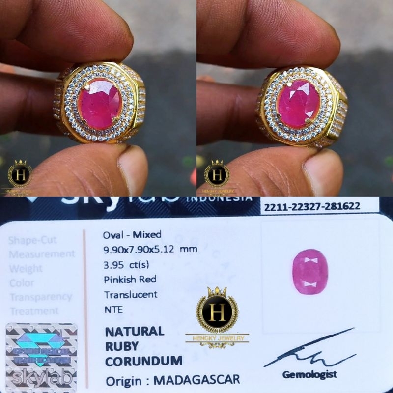 Batu Ruby Madagascar No Heat/No Treatment