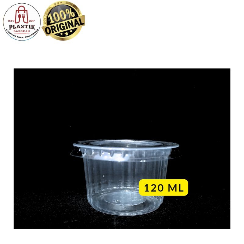 CUP 120 ML / CUP PUDING 120 ML / CUP KUE 120 ML / CUP PLASTIK 120 ML / CUP PLASTIK / CUP 65 ML / CUP