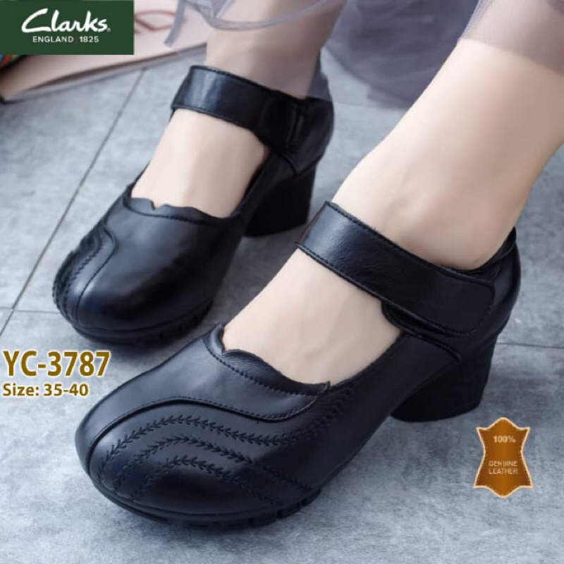 clarks Yc 3787 block heels 5cm