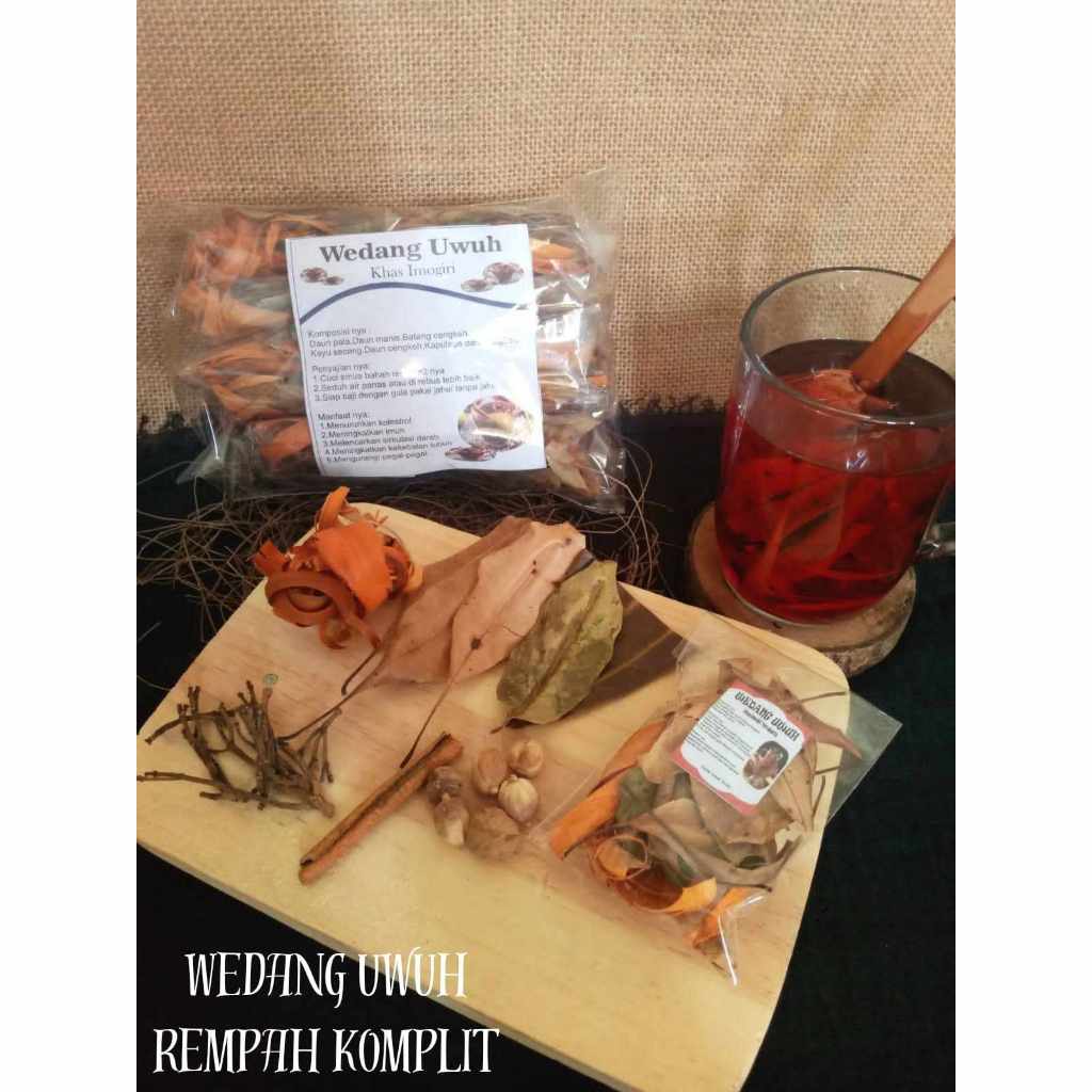 

(ISI 10 PCS)WEDANG UWUH REMPAH KAPULAGA KHAS IMOGIRI YOGYAKARTA